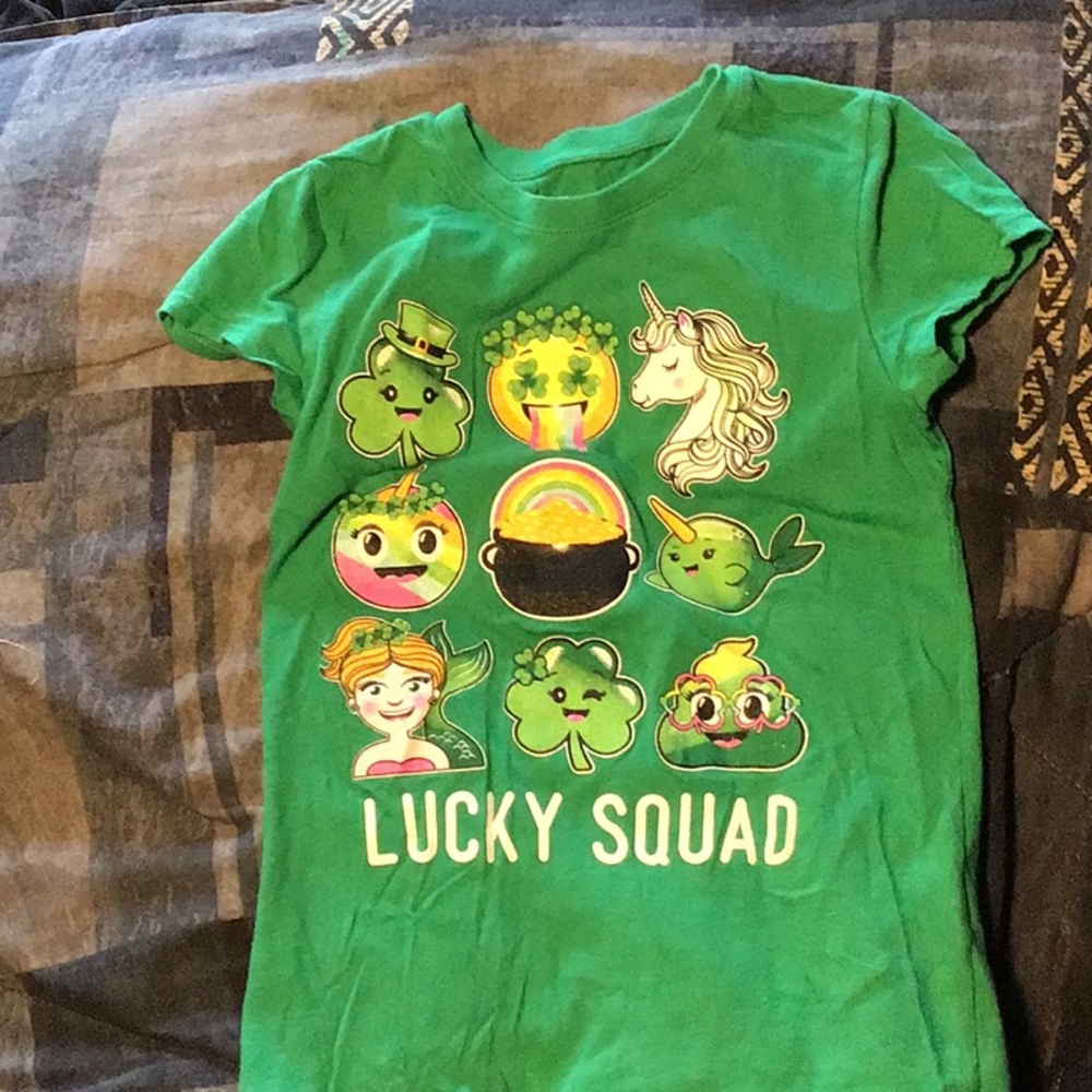 Lucky squad t-shirt.